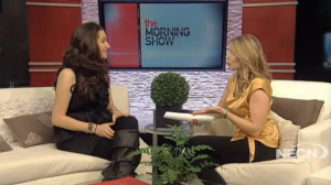 Bryce gruber on NECN holiday stress the luxury spot