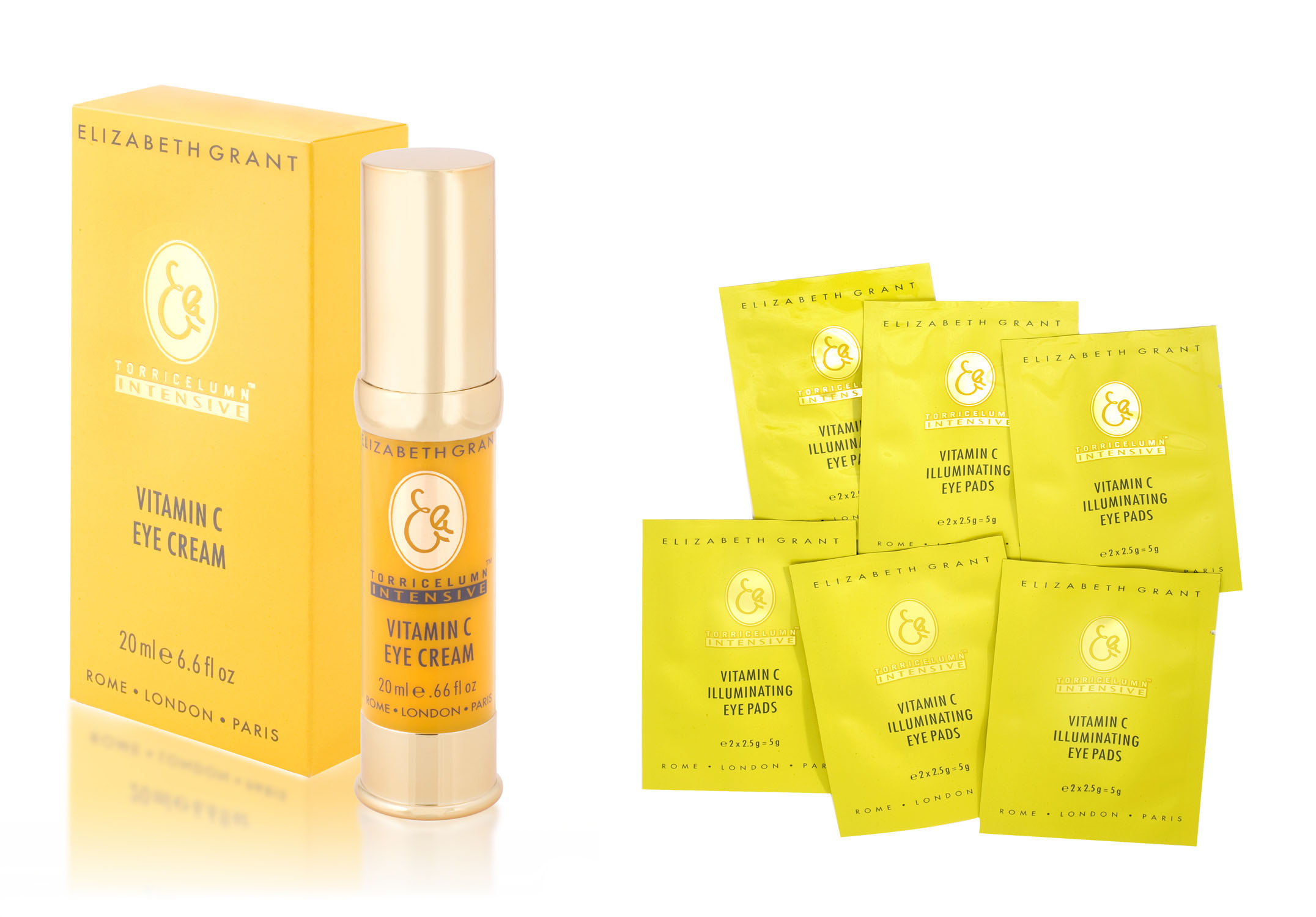 Elizabeth Grant Vitamin C Eye Cream & Vitamin C Eye Pads
