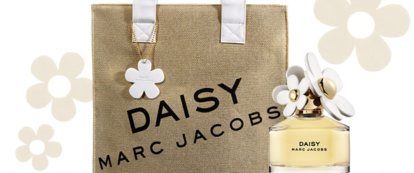 Free Tote with Purchase of Daisy Perfume- Coupon Code MJTOTE at checkout