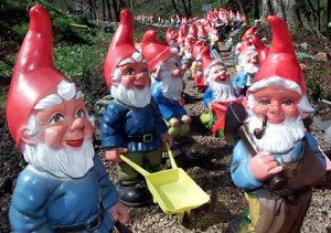 Unholy Lawn Gnomes