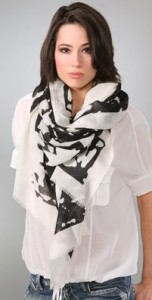 Virginia Johnson Shadow Scarf. $136.50