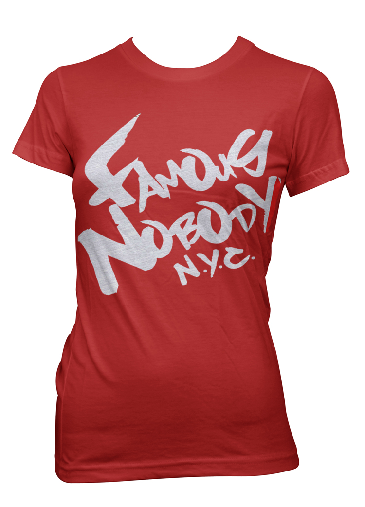 Famous Nobody Graf Tee. $25.00