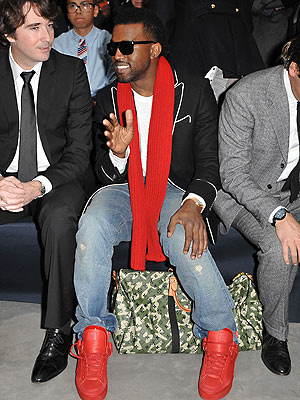 Kanye West, the Louis Vuitton