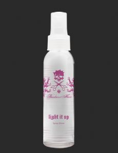 "Light It Up" Shine Spray, Badass Hair, $20.50