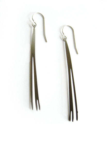 Prismera Design - Pine Earrings in Steel 550
