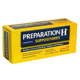 Preparation-H-suppositories