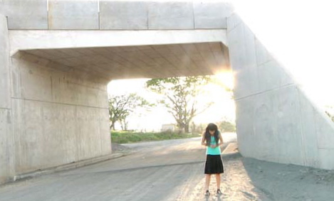 Under the bridge