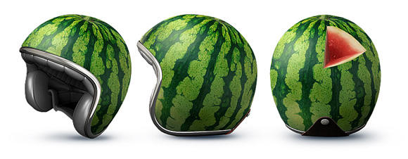 watermelon motorcycle helmet watermelon motorcycle helmet