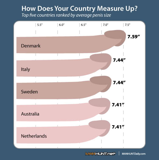 inch penis 6 Average