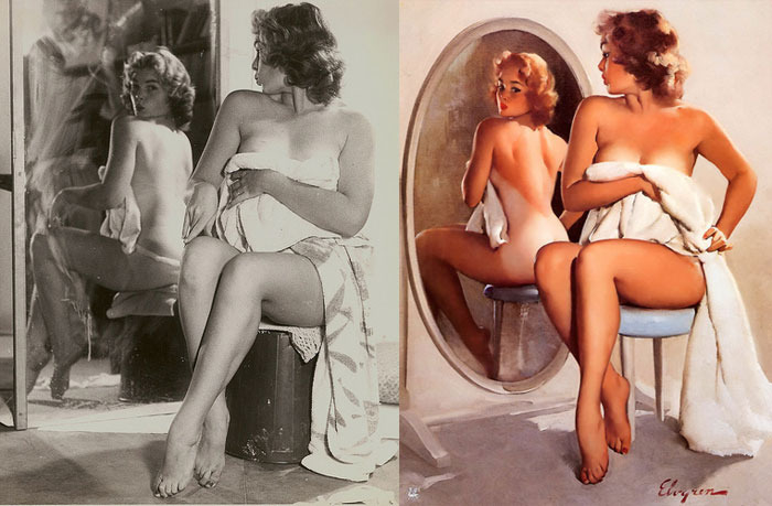 Pin Up Girls Before And After The Luxury Spot