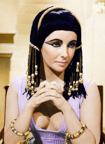  Taylor epitomized the early 70 s mod look within her role as Cleopatra 