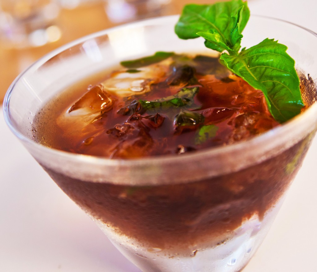 Maple Basil Sour
