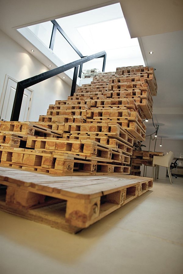 wooden pallets
