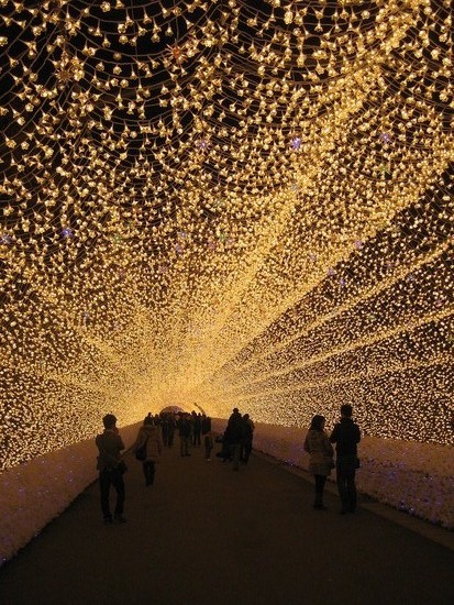 tunnel of lights japan tunnel of lights japan