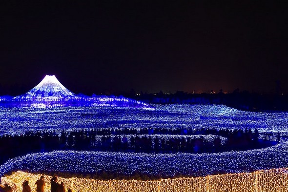 tunnel of lights, japan tunnel of lights, japan