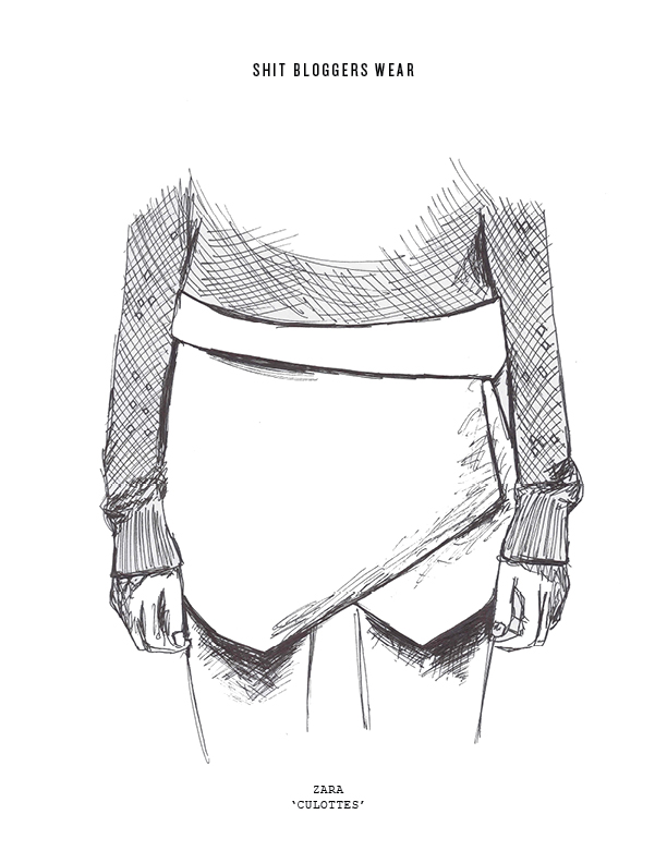 zara culotte zara culotte
