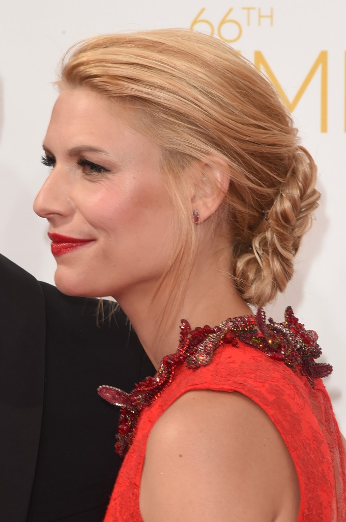 claire danes red hair diy claire danes 2014 emmys hair claire danes red hair diy claire danes 2014 emmys hair